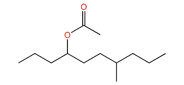 1-Propyl-4-methylheptyl acetate
